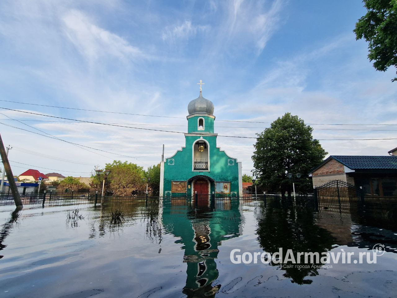 Епархия Армавира организовала сбор для помощи пострадавшим от наводнения в Херсонской области