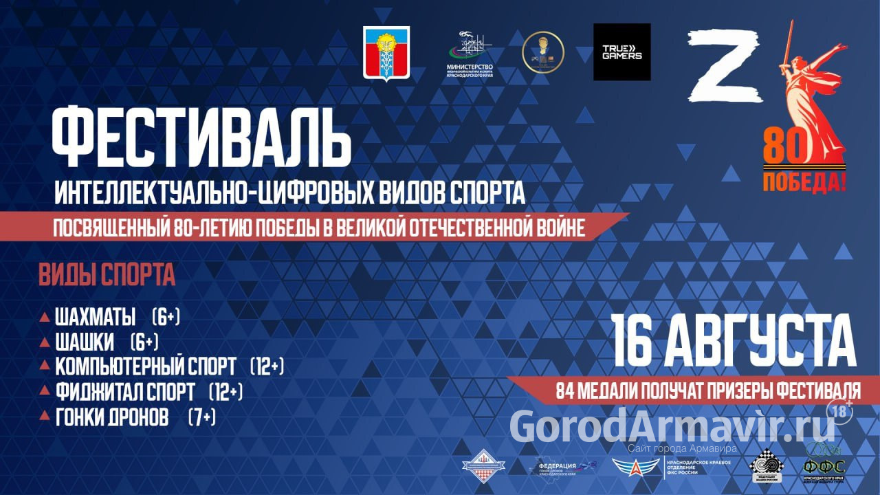 Гонки дронов и фиджитал спорт: в Армавире 16 августа пройдет Цифровой фестиваль 