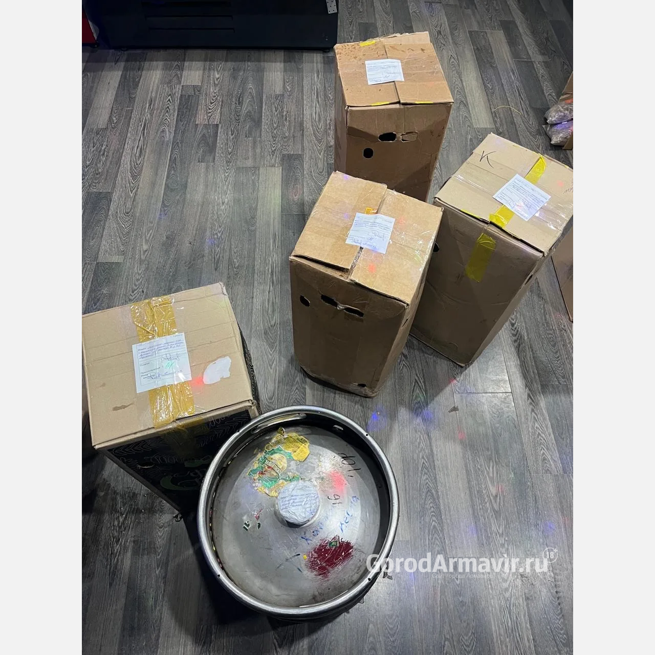 В Армавире полиция изъяла 170 литров пенного напитка 