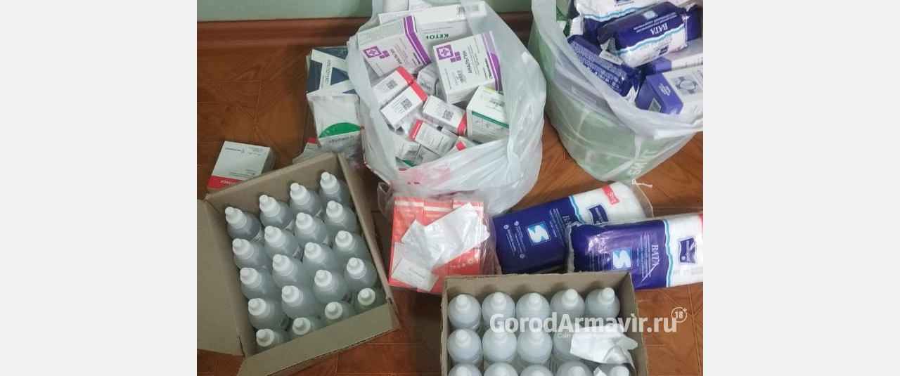 Казаки Армавира отправили 4 тонны гуманитарной помощи в зону СВО 