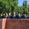 В Армавире прошло торжественное построение воинских частей