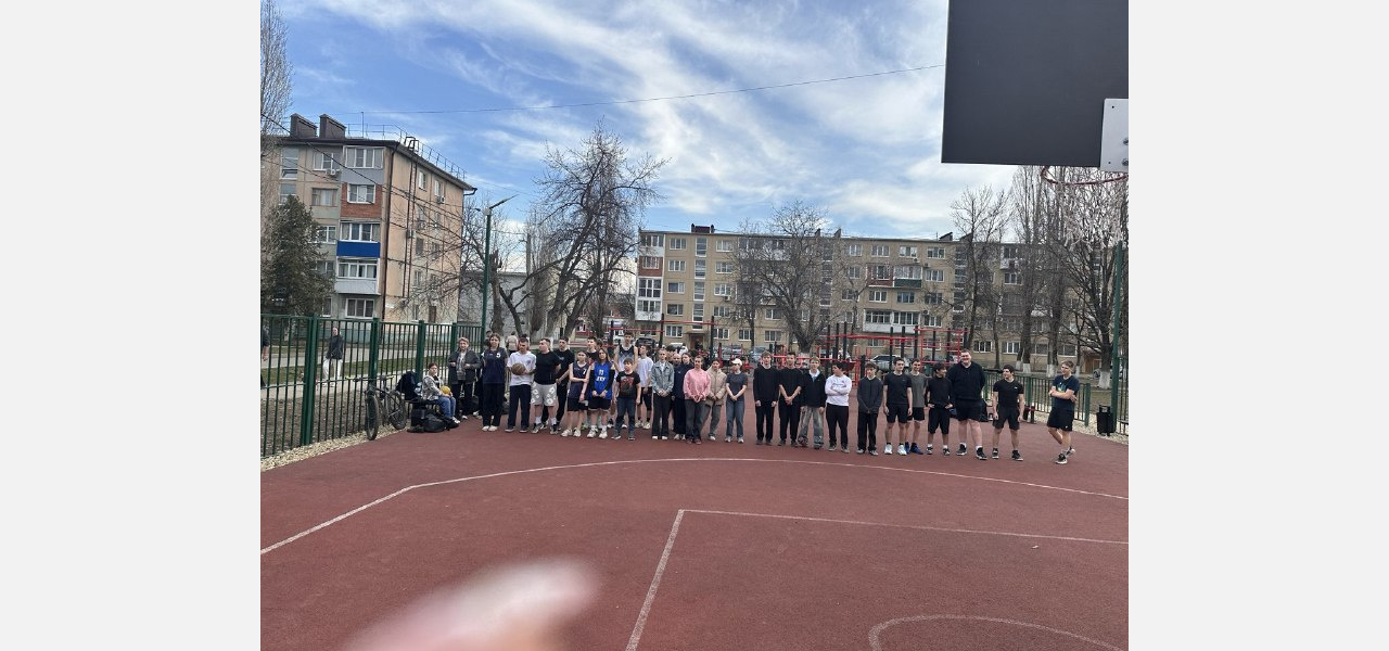 В Армавире открыли новую спортивную площадку на Новороссийской