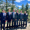 Депутаты Армавира возложили цветы к памятнику партизанскому отряду в селе Новопрохладное