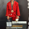 Максим Плешнев из Армавира завоевал чемпионский пояс Всероссийского турнира по самбо "Лига воинов"