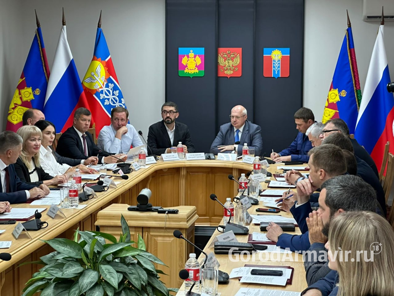 Александр Поляков в 3 раз избран председателем Армавирской городской Думы