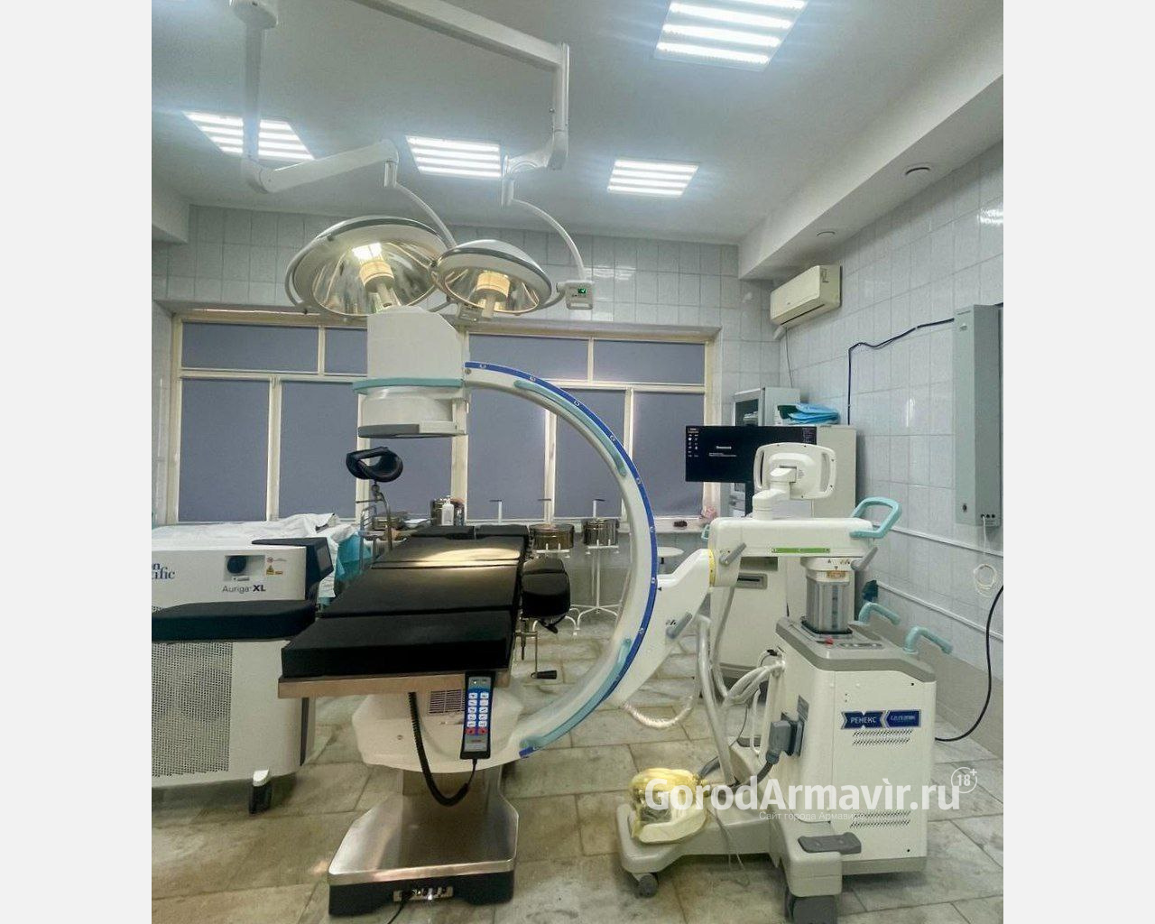 В больницу Армавира приобрели аппарат С-дуга для проведения сложных операций 