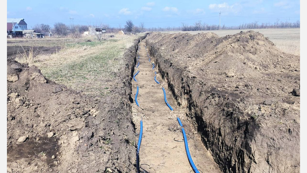 Новый водопровод соединит хутор Фортштадт со станицей Прочноокопской до конца 2024 года 