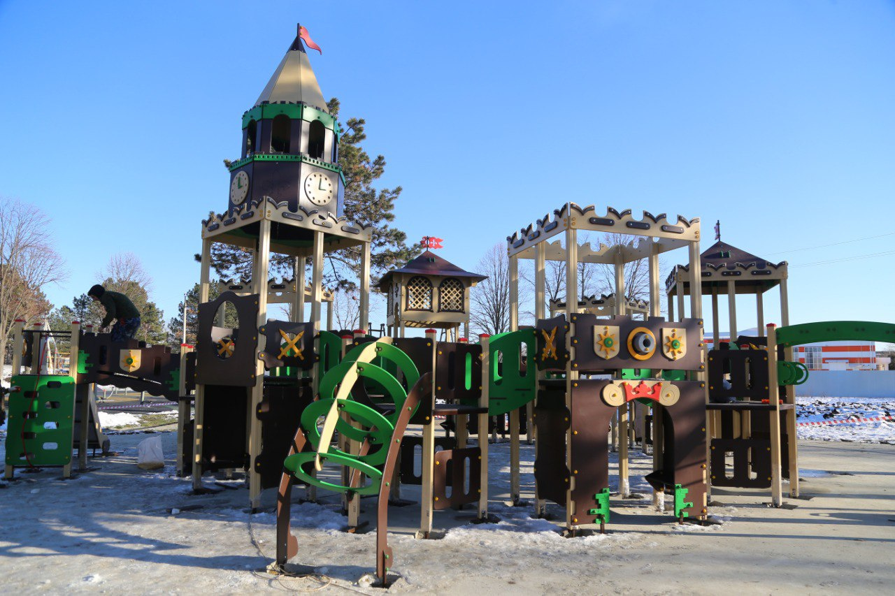 В Армавире 6 февраля пройдет открытие нового детского игрового городка в парке «Сфинксы»