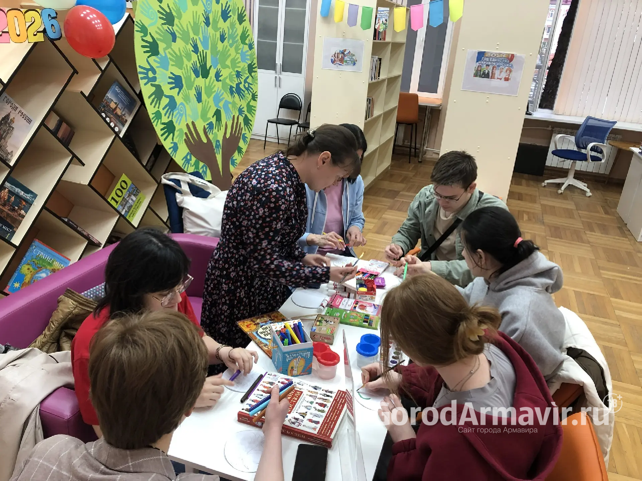 В Армавире прошла Всероссийская акция «Библионочь-2026»