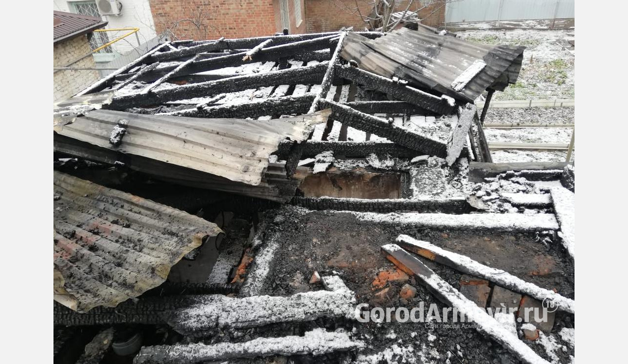 В Армавире произошло 3 пожара из-за отопительных приборов