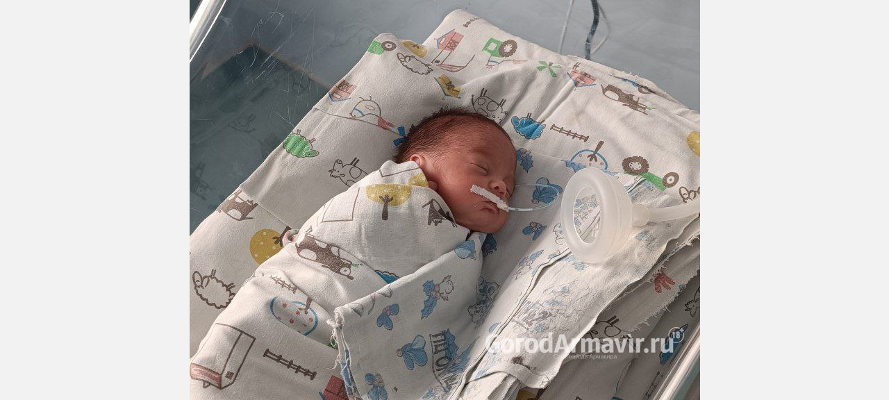 В Армавире за сутки на свет появилось 6 новорожденных 