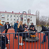 В Армавире открыли новую игровую площадку на Мясокомбинате