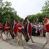Помним и гордимся: в Армавире в парке Победы утром 9 мая  к мемориалу возложили цветы