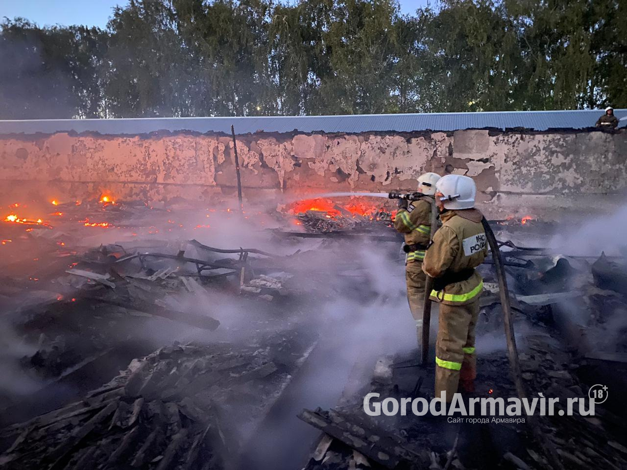 В Армавире директор «Хлебопродукта» пообещал устранить последствия пожара в течение суток 