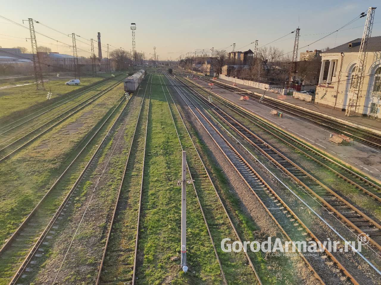 На 2 недели раньше был закончен ремонт на участке железнодорожных путей «Армавир-Туапсе»
