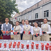Две тонны арбузов раздали в Армавире в День города