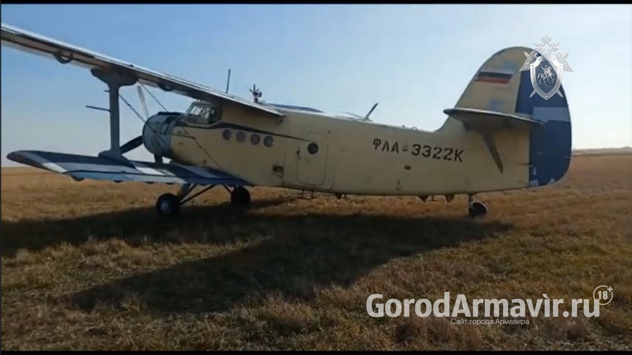На Кубани аварийную посадку совершил  самолет Ан-2