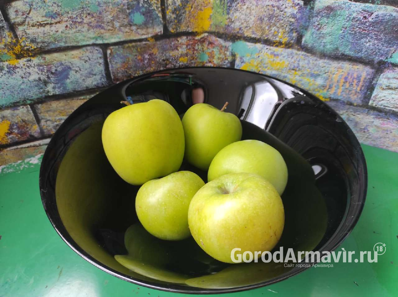 В Армавире самые низкие цены на яблоки 