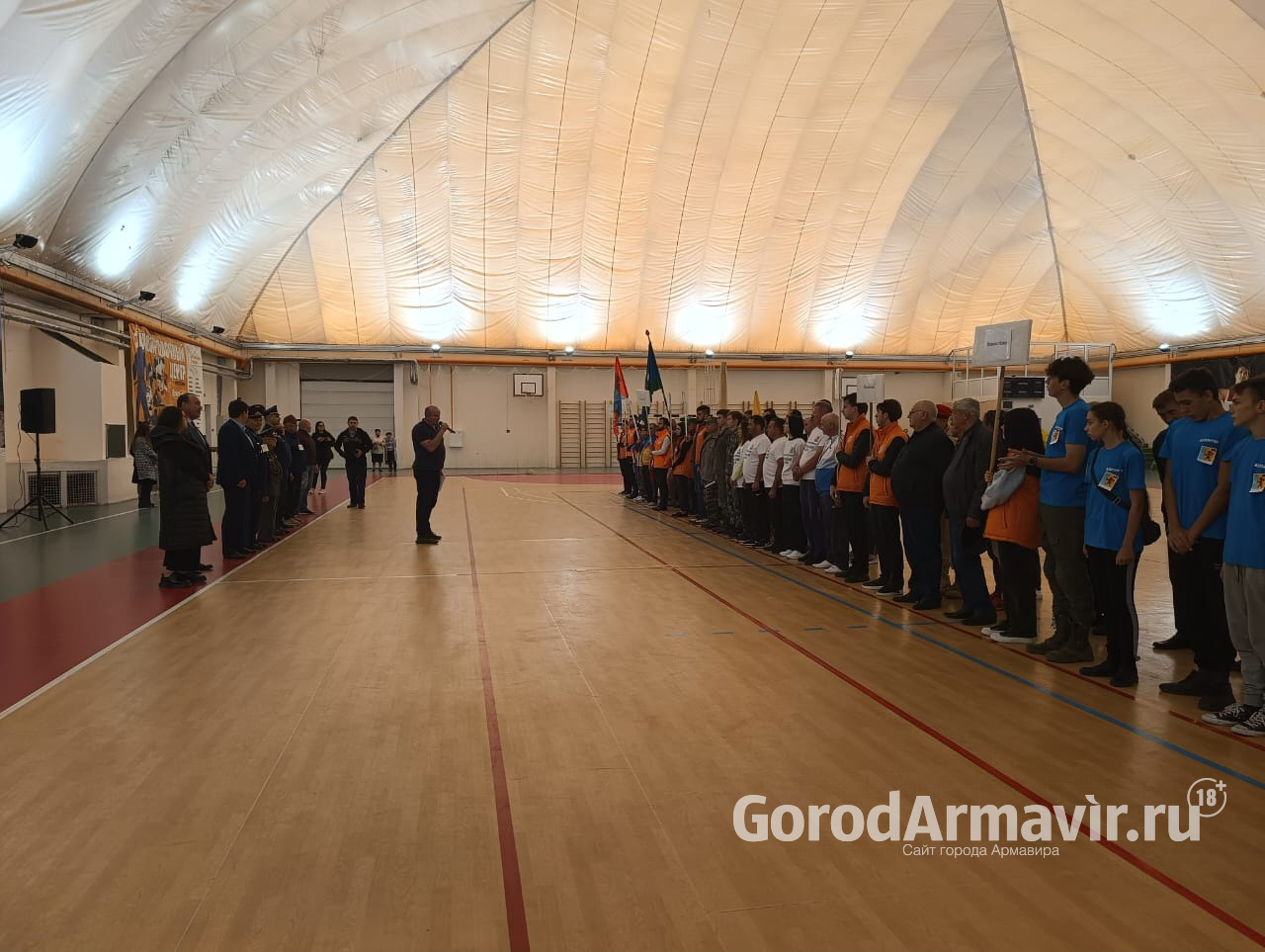 В Армавире 8 команд приняли участие в зональном этапе краевых военно-спортивных игр 