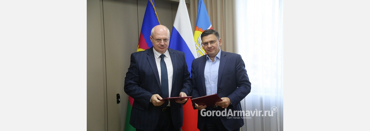 Мэр Армавира подписал соглашение о создании промпарка стоимостью 70 млрд. рублей.