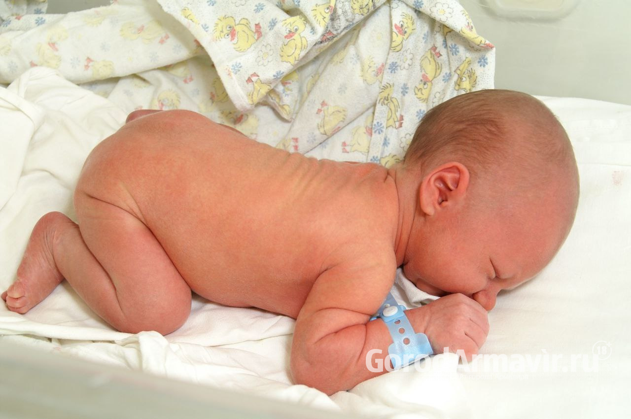 За прошедший день население Армавира увеличилось на 7 новорожденных малышей 