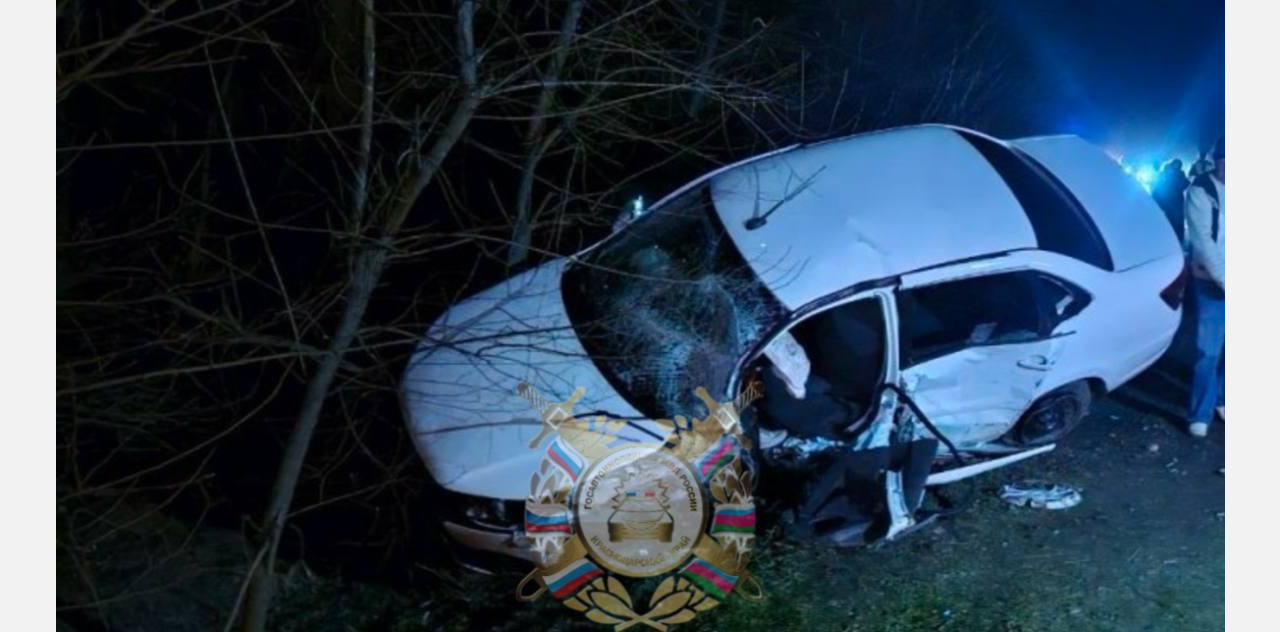 Водитель «Гранты» скончался после лобового столкновения с Mercedes на трассе «Армавир - Курганинск»