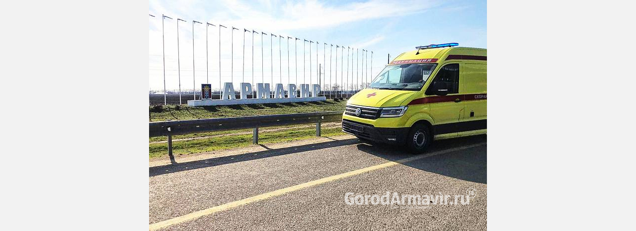 В Армавире появился новый реанимобиль для транспортировки больных с Covid-19